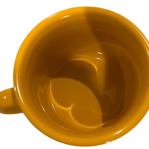 Yellow and White Camper Mug - Picture 4 of 4